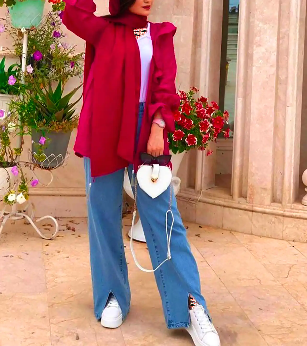 مدل مانتو شاد و پررنگ