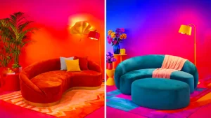 مدل مبل راحتی گرد