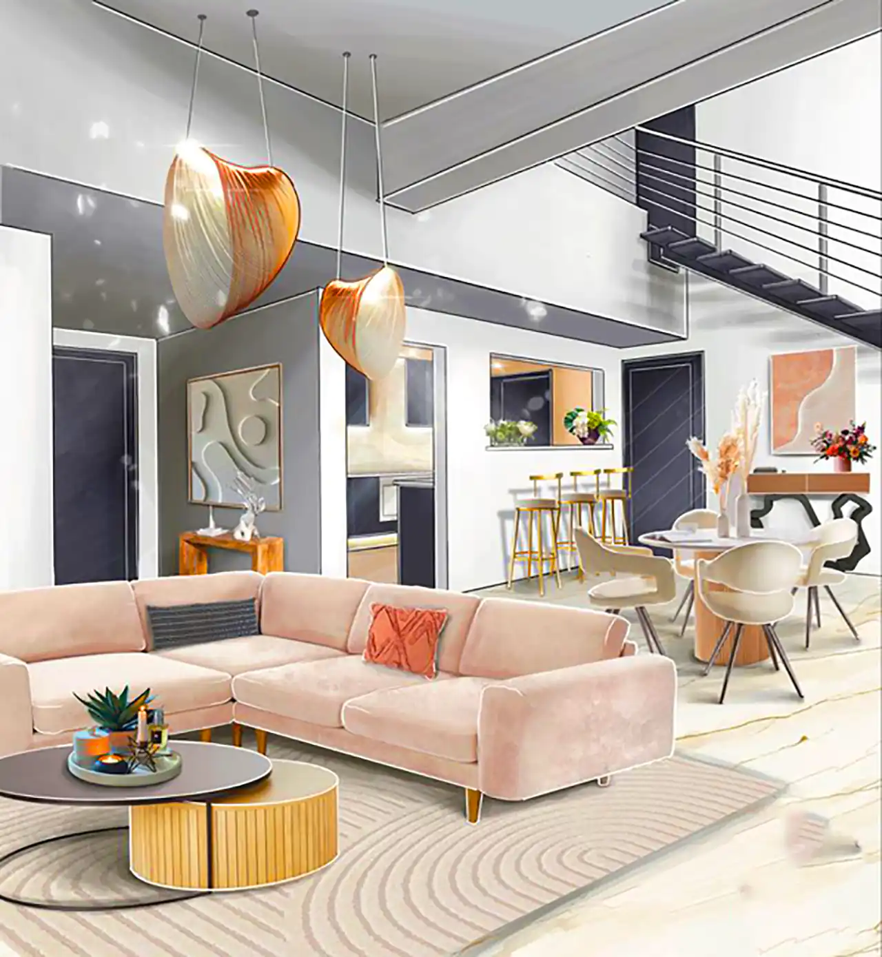 مدل مبل راحتی گرد 