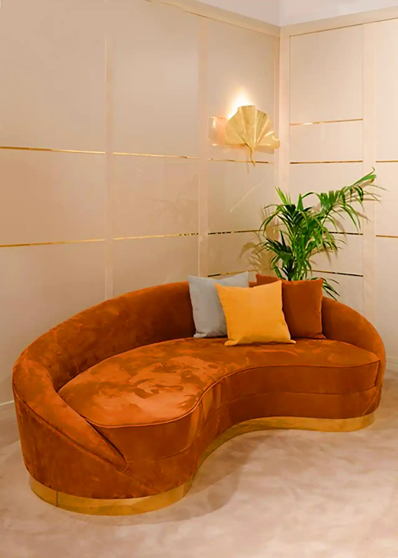 مدل مبل راحتی گرد 