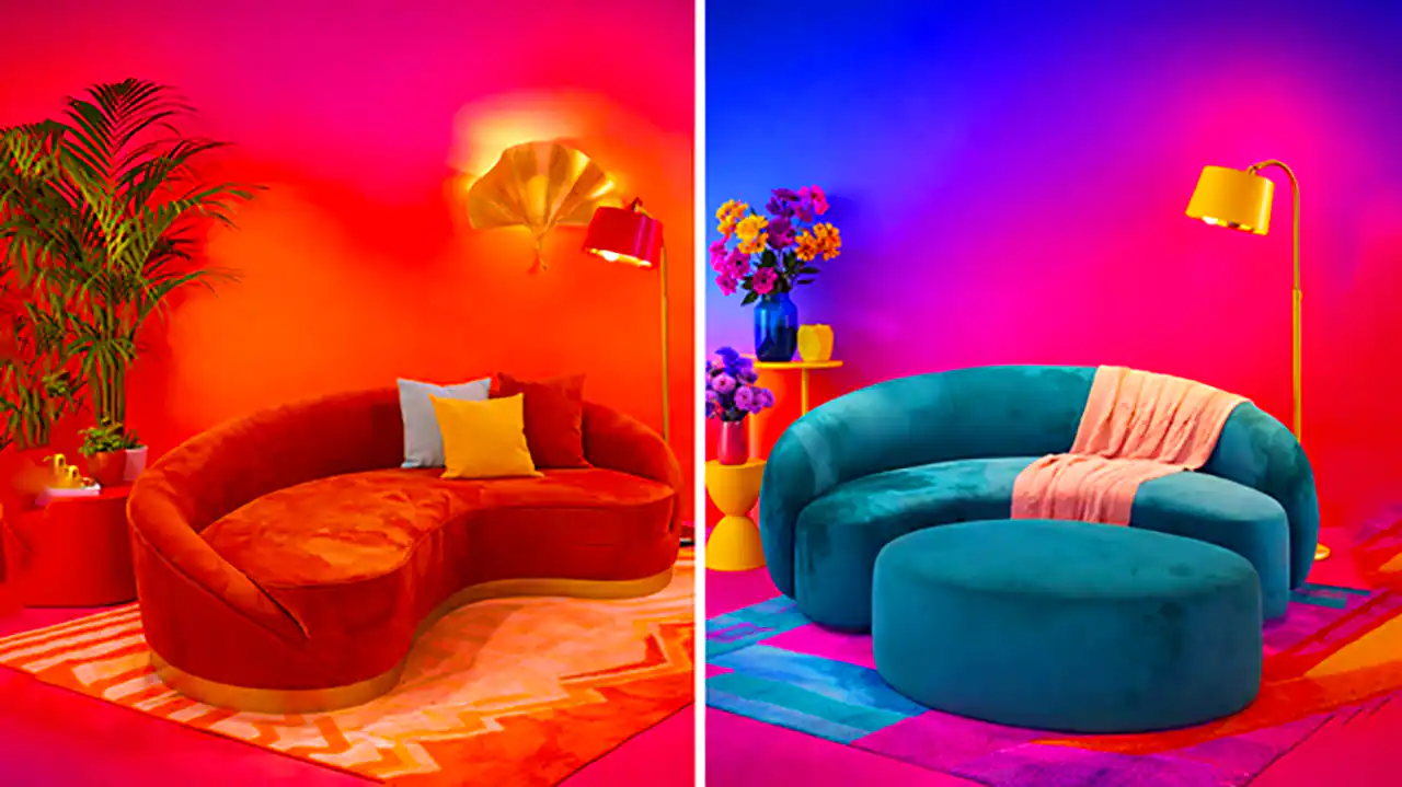 مدل مبل راحتی گرد 