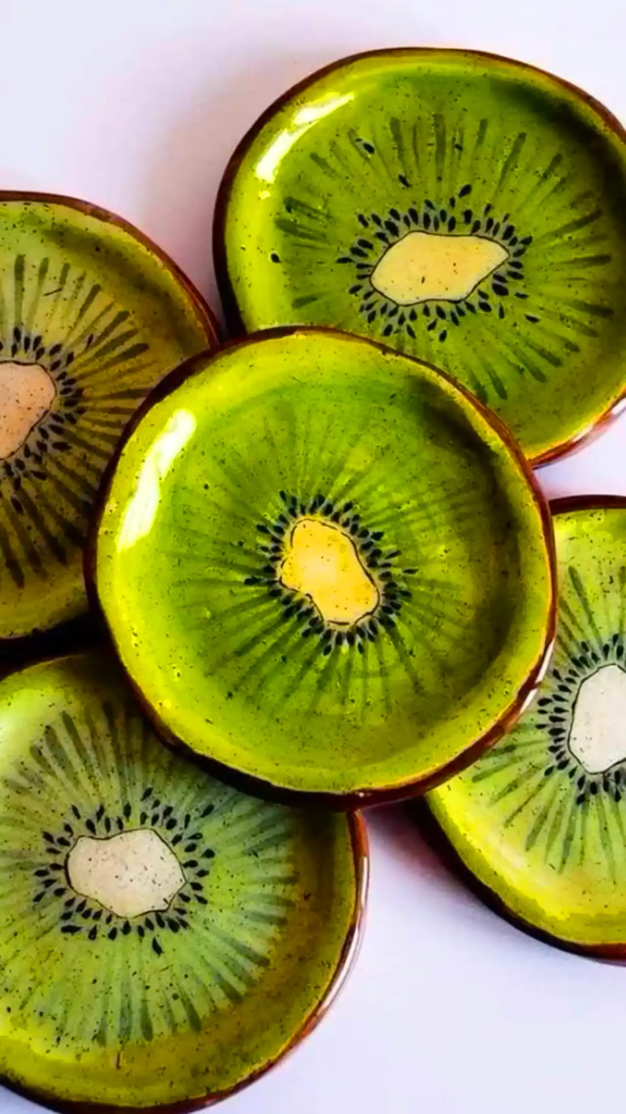 مدل ظروف سرو با طرح میوه جات