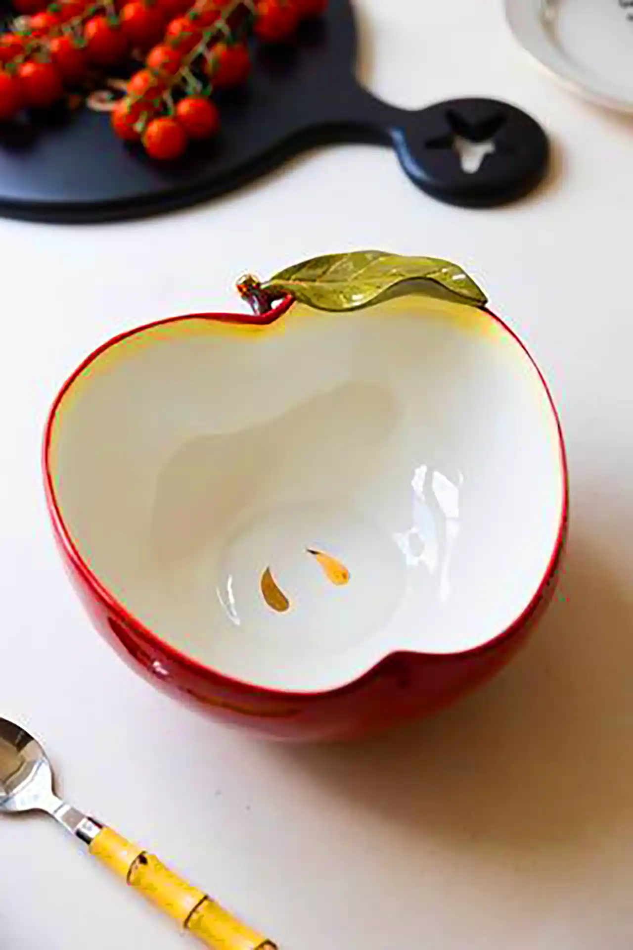 مدل ظروف سرو با طرح میوه جات