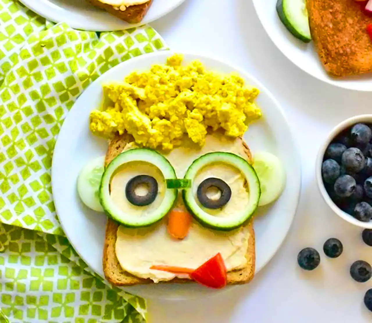 میوه آرایی خلاقانه کودک 