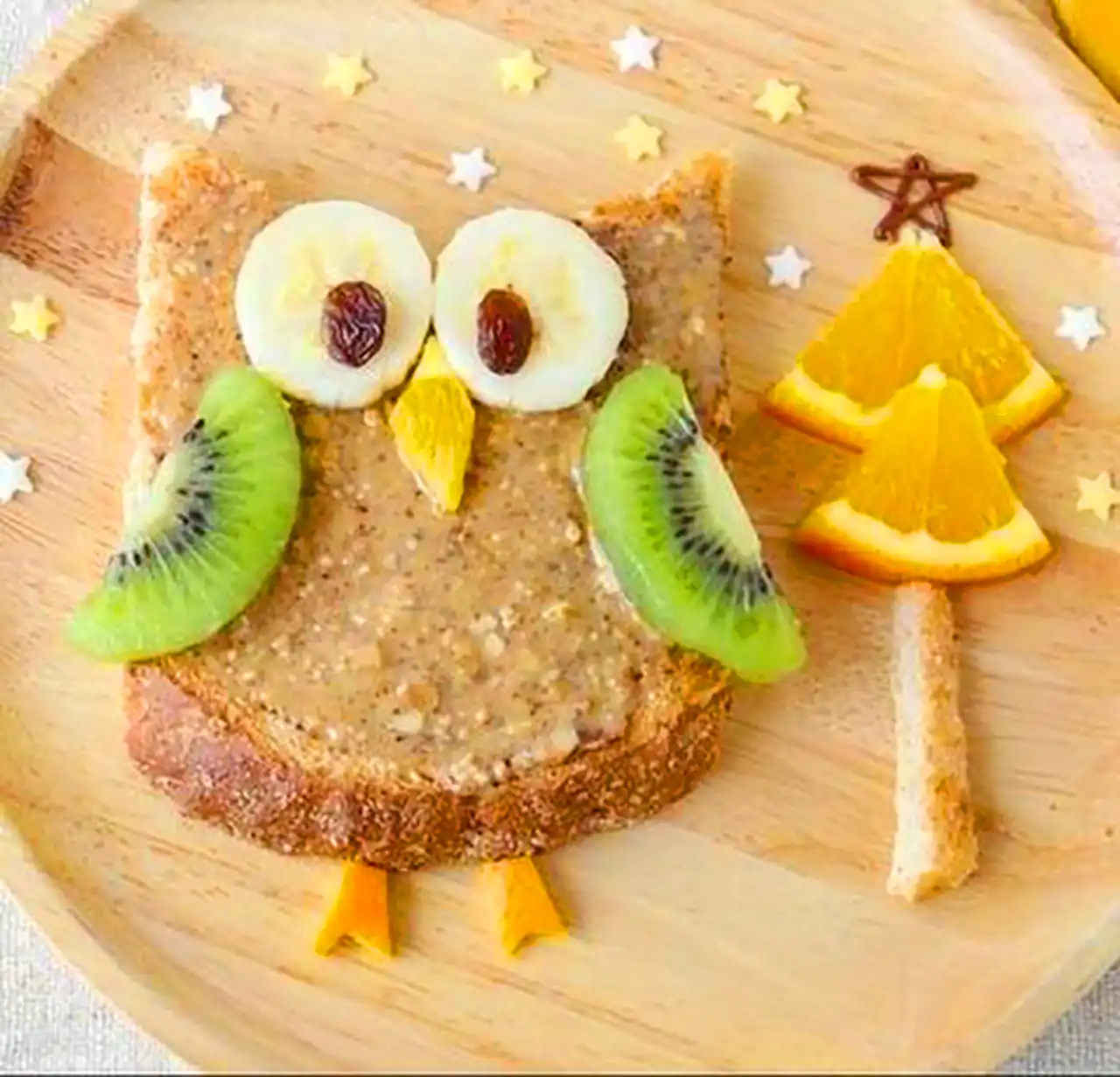 میوه آرایی خلاقانه کودک 