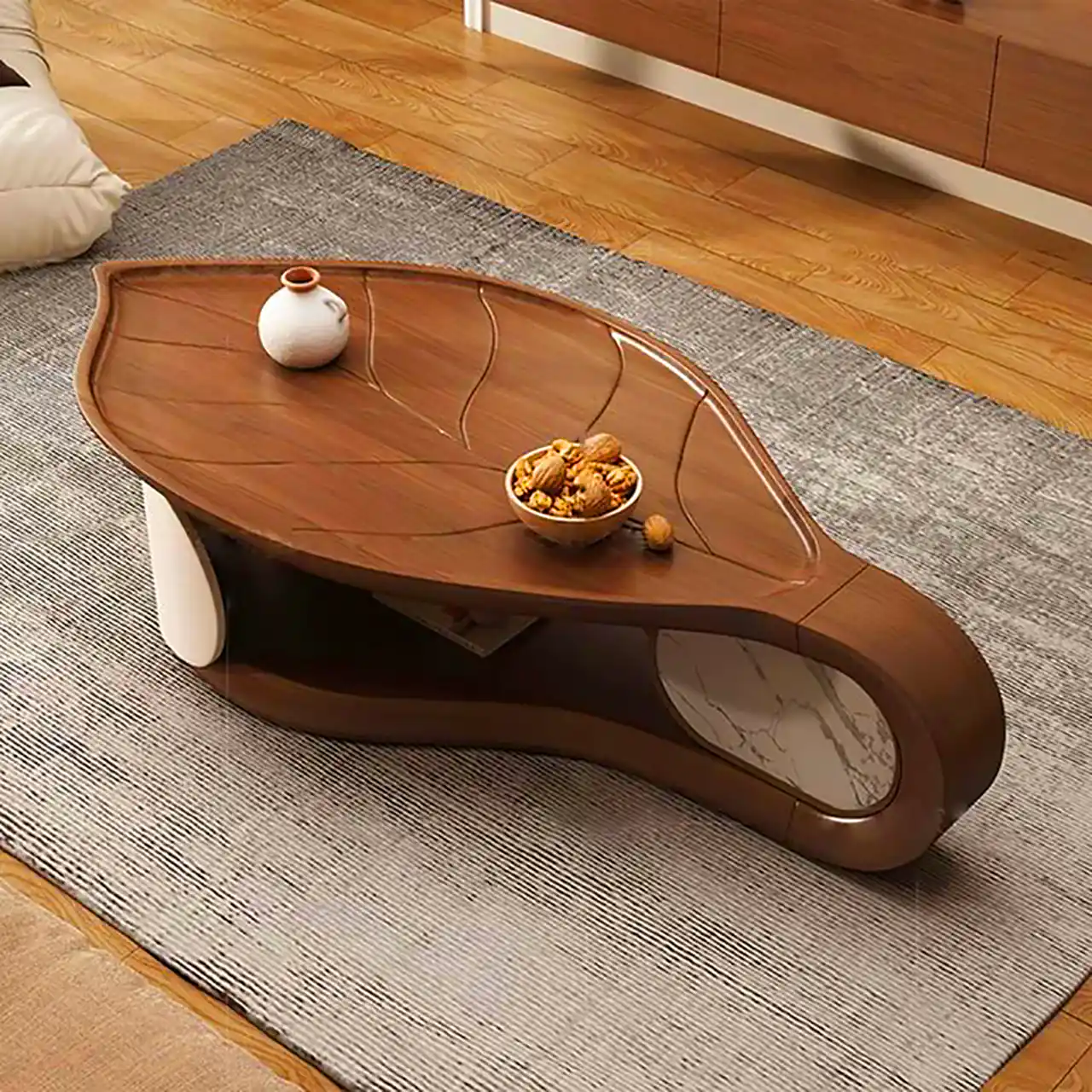 میز عسلی شیک چوبی