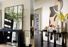 میز کنسول مینیمال مشکی