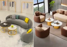 مبل 5 نفره گرد مینیمال