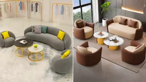 مبل 5 نفره گرد مینیمال