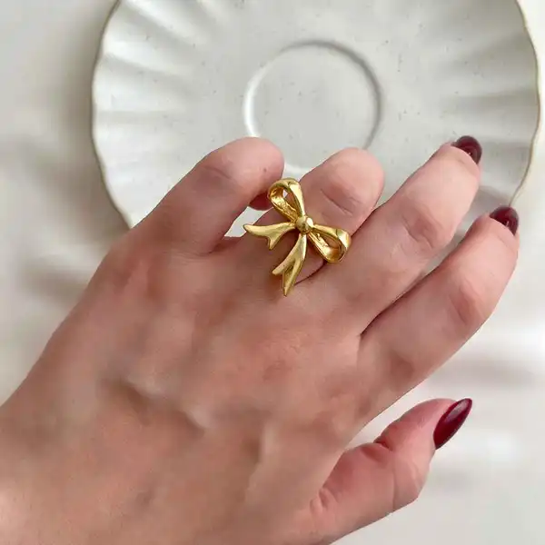 مدل انگشتر پاپیون + مدل انگشتر پاپیون از طراحی‌های کلاسیک و الماسی تا فانتزی