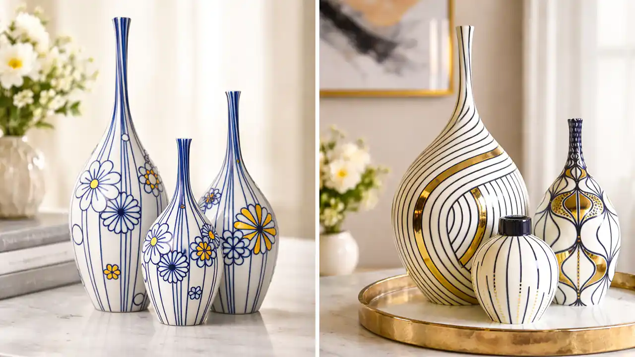 مدل گلدان مدرن دکوری