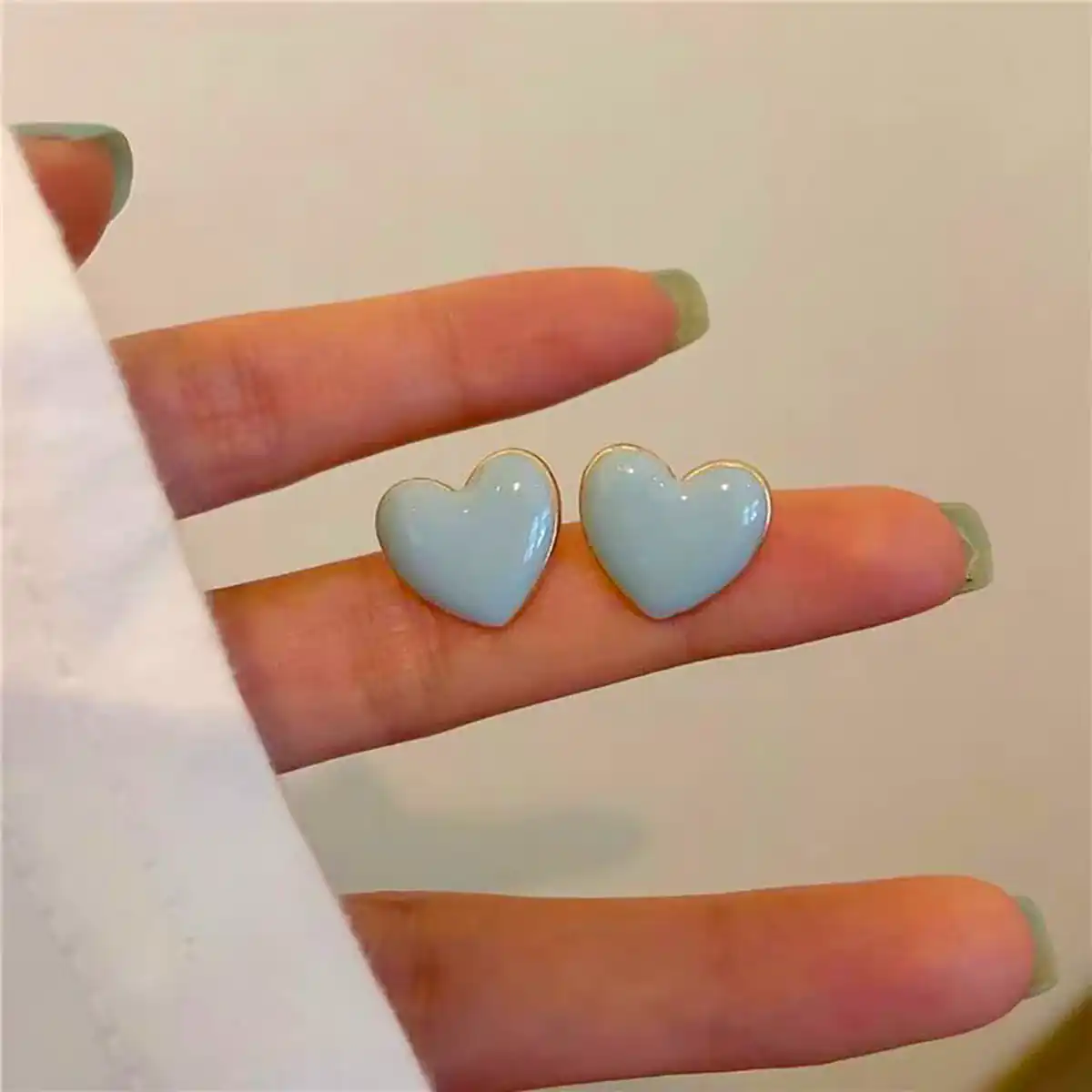 مدل گوشواره دخترانه قلبی