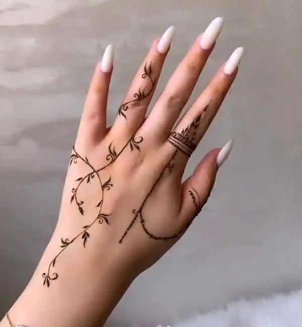مدل حنا جنوبی + نقش حنا جنوبی رو دستات یه حس ناب و خاص دیگه ای داره