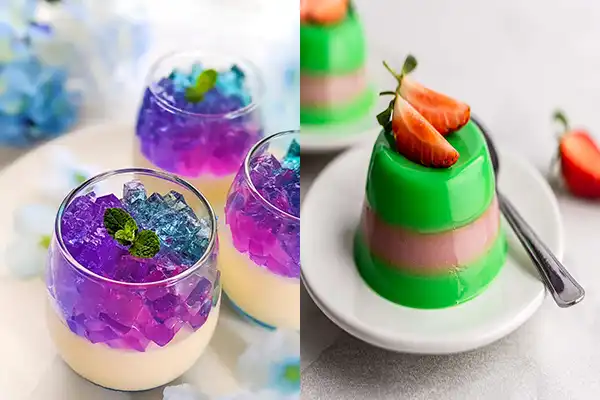  مدل ژله ساده + مدلهای جذاب و ساده ژله با هنر و سلیقه ای یونیک و منحصربفرد