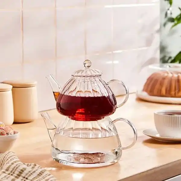 مدل کتری و قوری پیرکس + مدل کتری و قوری پیرکس ترکیبی از زیبایی،دوام و عملکرد