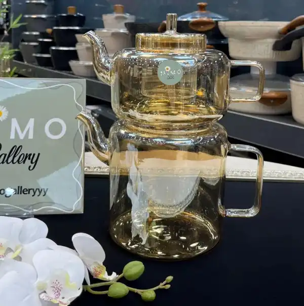 مدل کتری و قوری پیرکس + مدل کتری و قوری پیرکس ترکیبی از زیبایی،دوام و عملکرد