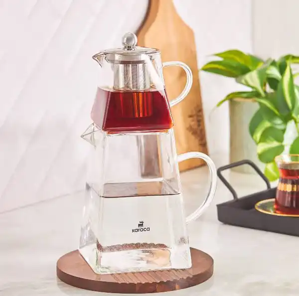 مدل کتری و قوری پیرکس + مدل کتری و قوری پیرکس ترکیبی از زیبایی،دوام و عملکرد