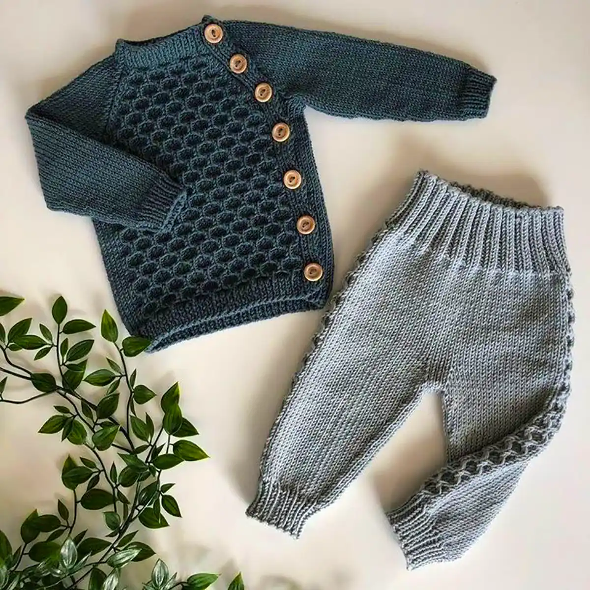 مدل لباس بافتنی نوزادی