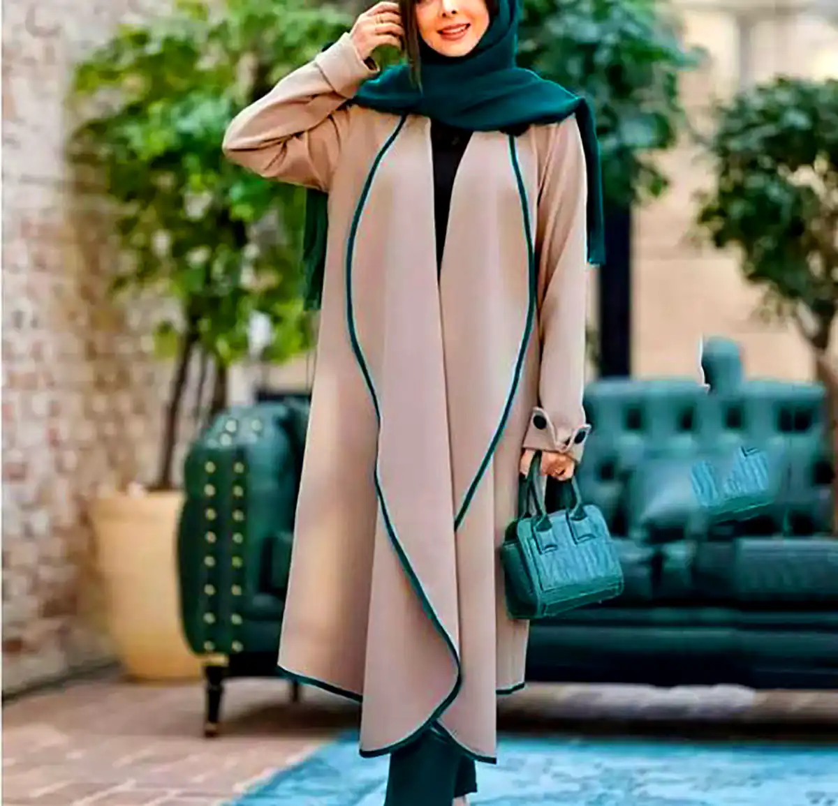 مدل مانتو بلند و شیک