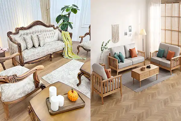 مدل مبل با چوب راش + مدل مبل با چوب راش و دکوراسیونهای مجلل و اصیل