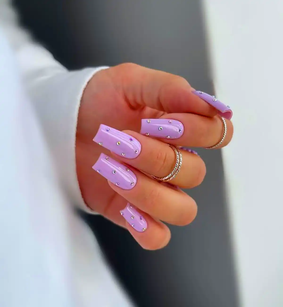 مدل ناخن یاسی شیک