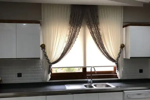 مدل پرده آشپزخانه + فضایی دلباز تر و بزرگتر با مدل پرده آشپزخانه جدید و خوشگل