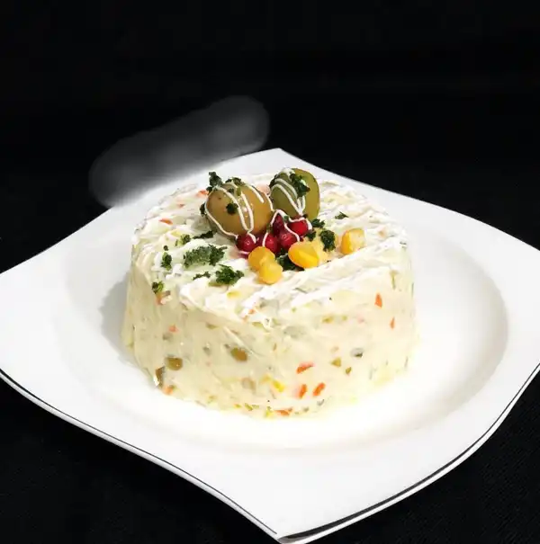 مدل سالاد الویه تزیین + مدل سالاد الویه تزیین با روش‌های خلاقانه و آسان