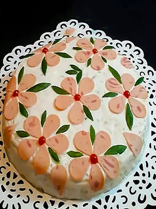 مدل سالاد الویه تزیین + مدل سالاد الویه تزیین با روش‌های خلاقانه و آسان