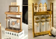 مدل استند چوبی برای پاسماوری + اشپزخانه خاص با مدل استند چوبی برای پاسماوری