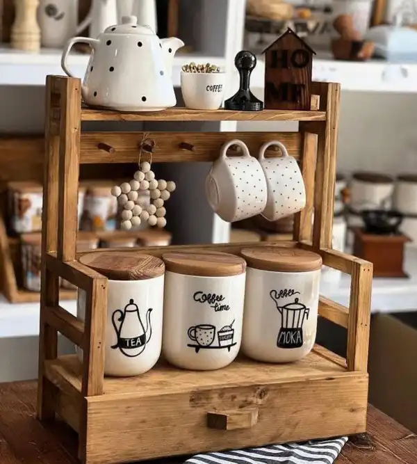 مدل استند چوبی برای پاسماوری + اشپزخانه خاص با مدل استند چوبی برای پاسماوری