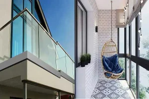 مدل تراس شیشه ای + زیبا ترین ایده ها برای شیشه کاری تراس های کوچک و بزرگ