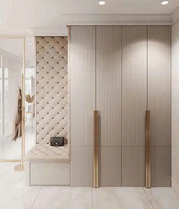 مدل جا کفشی داخل دیوار + سبکی متفاوت و چشمگیر در مدل جا کفشی داخل دیوار