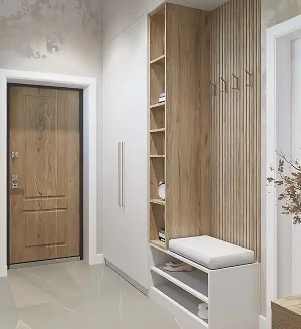 مدل جا کفشی داخل دیوار + سبکی متفاوت و چشمگیر در مدل جا کفشی داخل دیوار