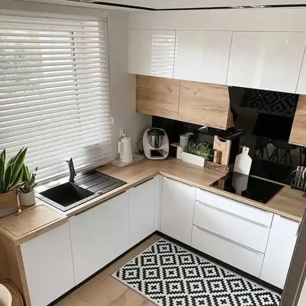 مدل کابینت برای آشپزخانه کوچک + سادگی و زیبایی در مدل کابینت برای آشپزخانه کوچک