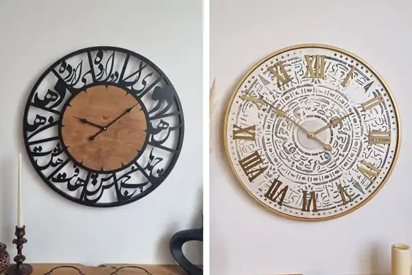 مدل ساعت دیواری برای جهیزیه عروس +ساعت دیواری برای جهیزیه عروس در مدلهای خاص و لوکس