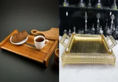 مدل سینی پایه دار + پذیرایی لاکچری و اصیل با مدل سینی پایه دار