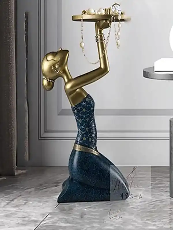 مجسمه کنار سالنی مدرن + مجسمه کنار سالنی مدرن منحصر خانه های لوکس و لاکچری