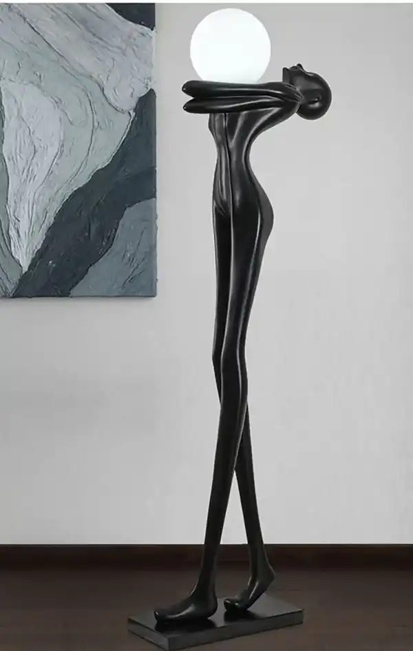 مجسمه کنار سالنی مدرن + مجسمه کنار سالنی مدرن منحصر خانه های لوکس و لاکچری