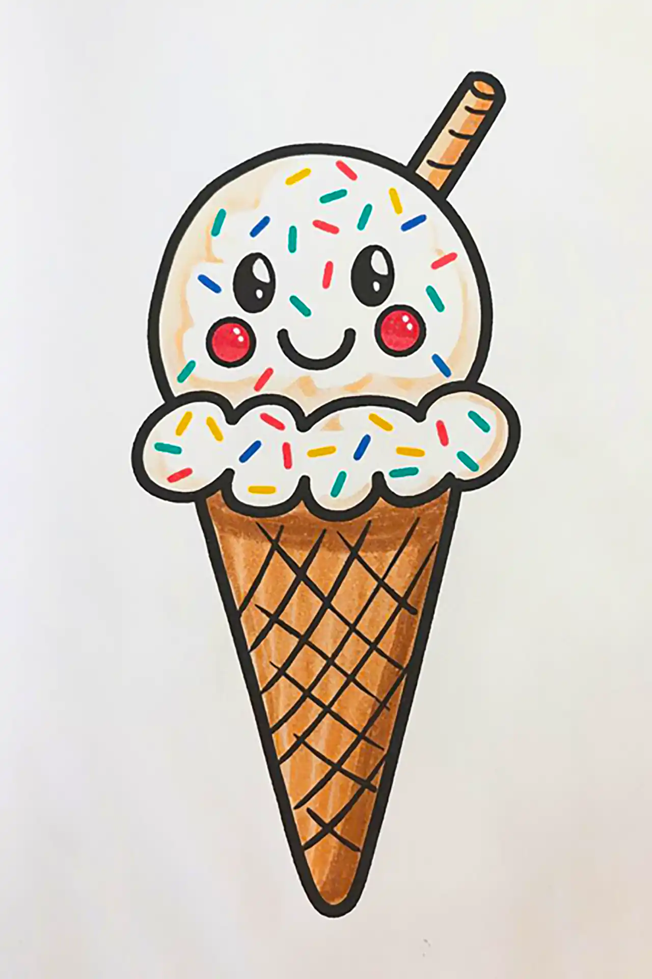 نقاشی کودکانه و ساده