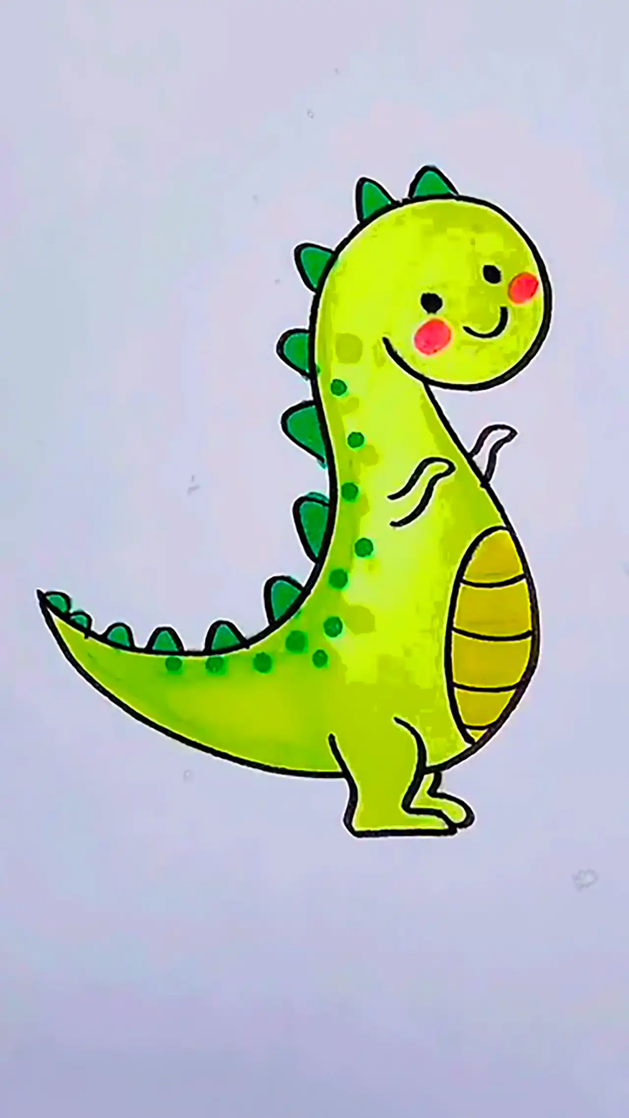 نقاشی کودکانه و ساده