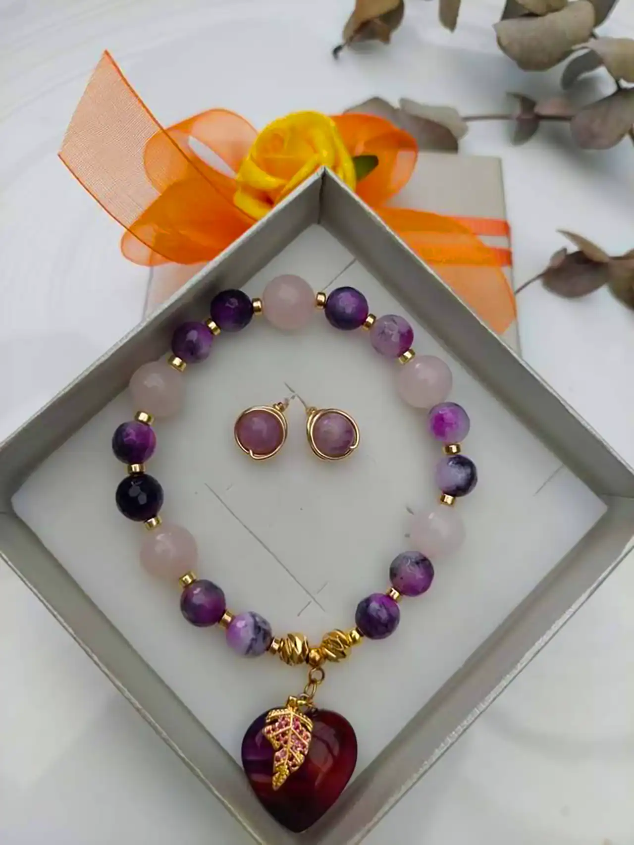 نیم ست مهره ای دست ساز