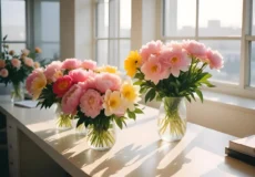 حفظ تازگی گل های شاخه ای