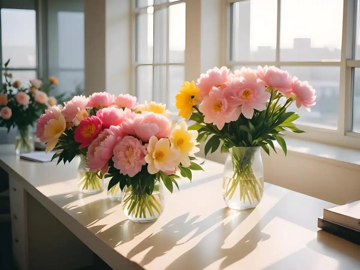 حفظ تازگی گل های شاخه ای