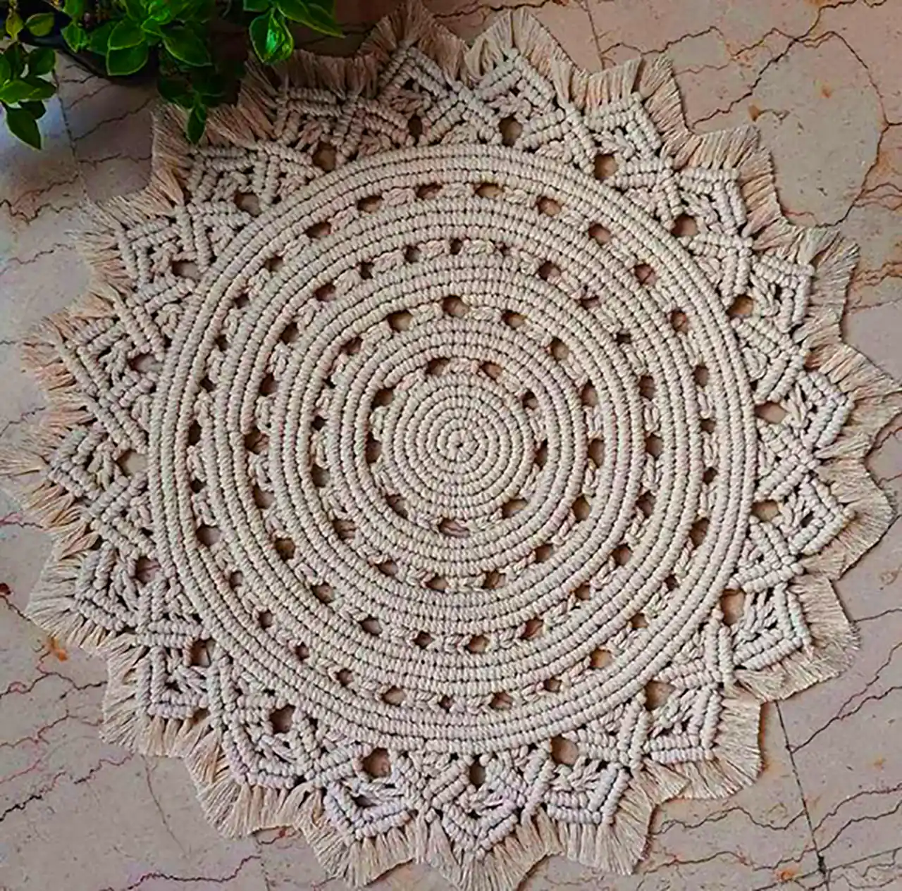 پادری مکرومه بافت شیک