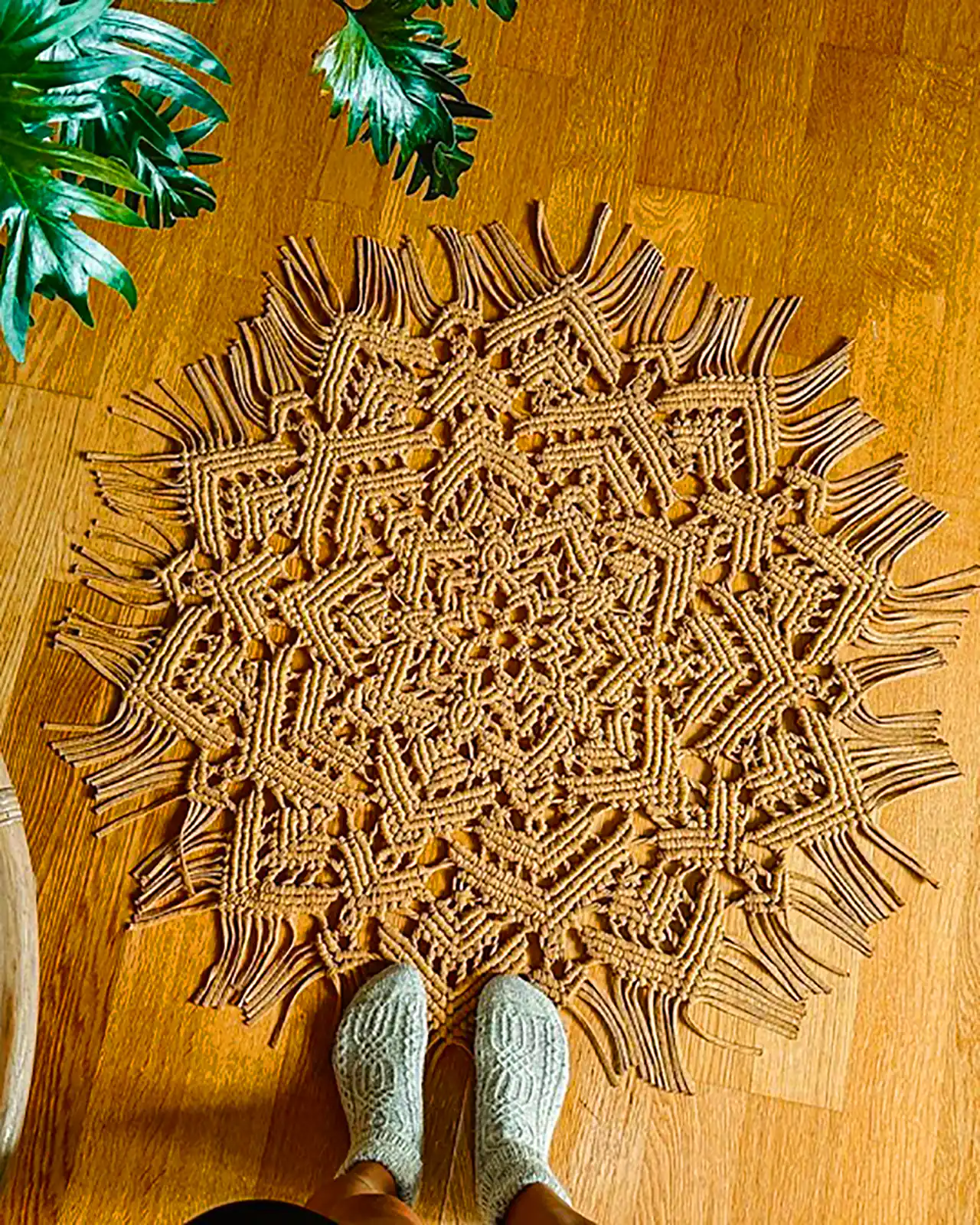 پادری مکرومه بافت شیک