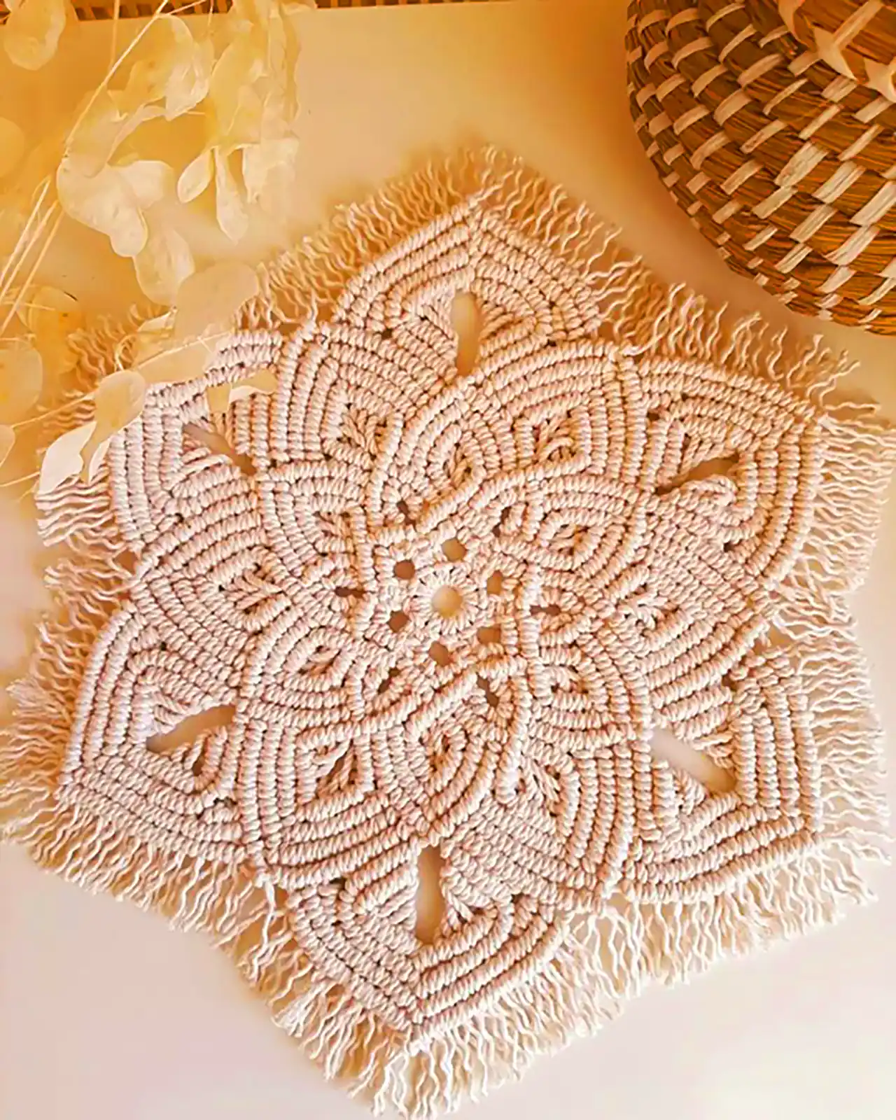 پادری مکرومه بافت شیک