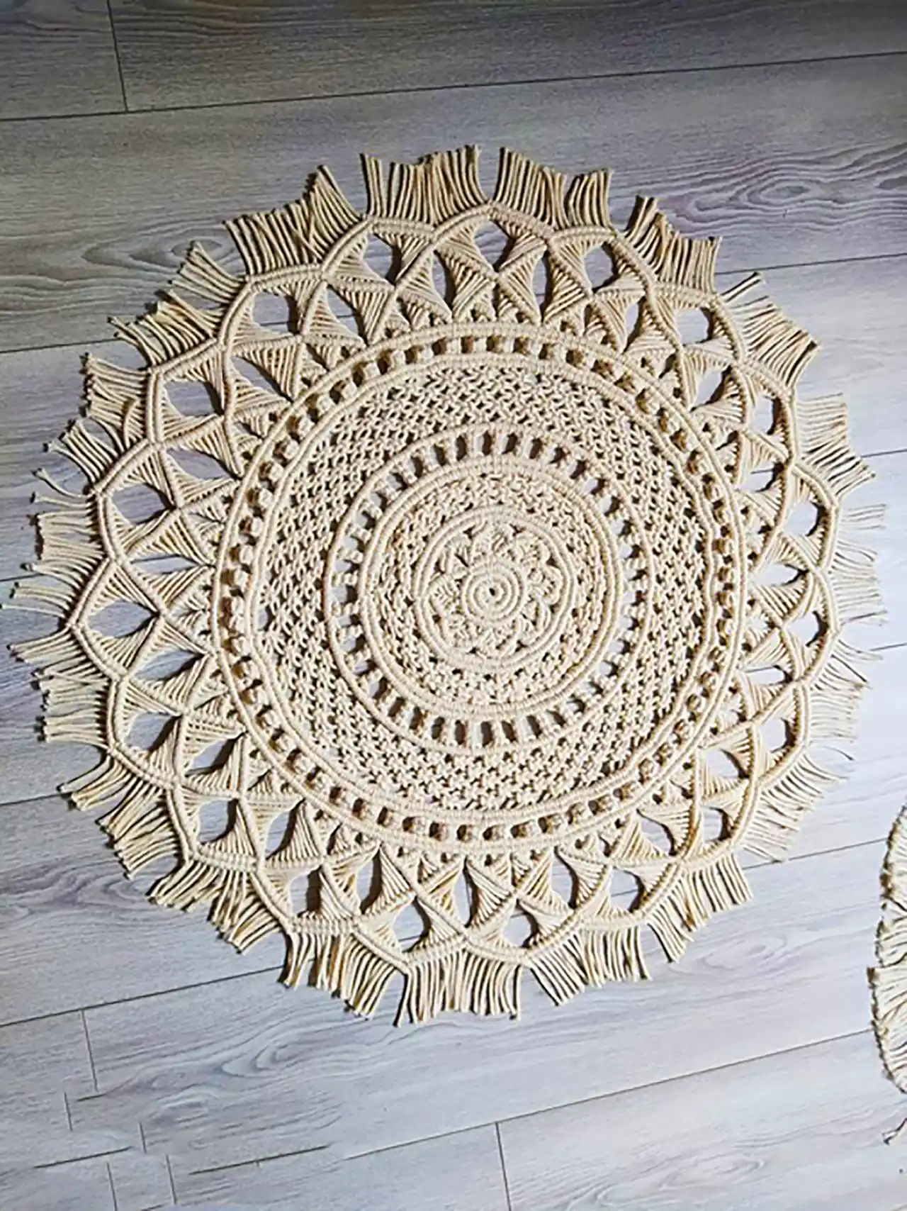 پادری مکرومه بافت شیک