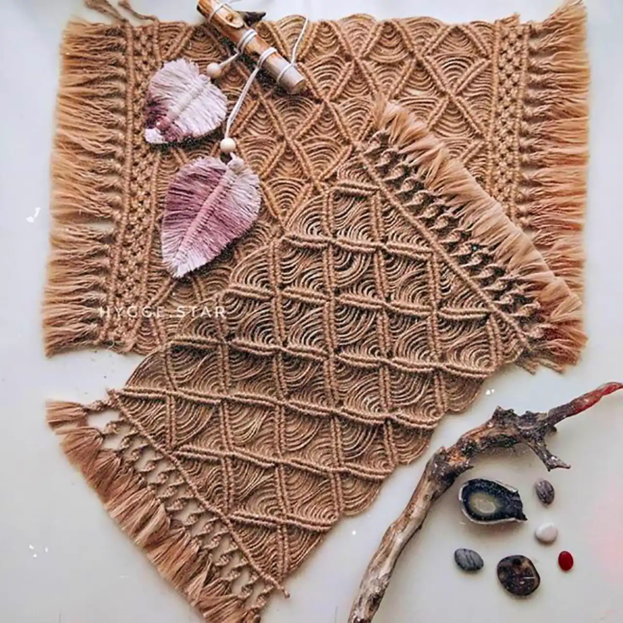 پادری مکرومه بافت شیک