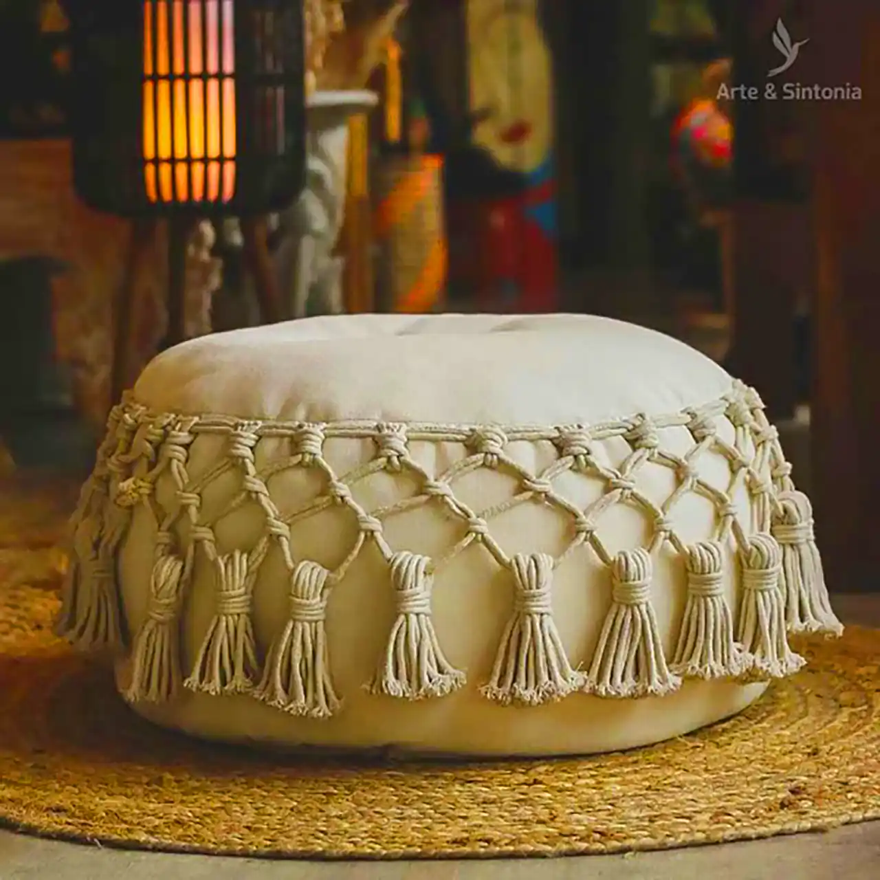 پاف مکرومه دستساز