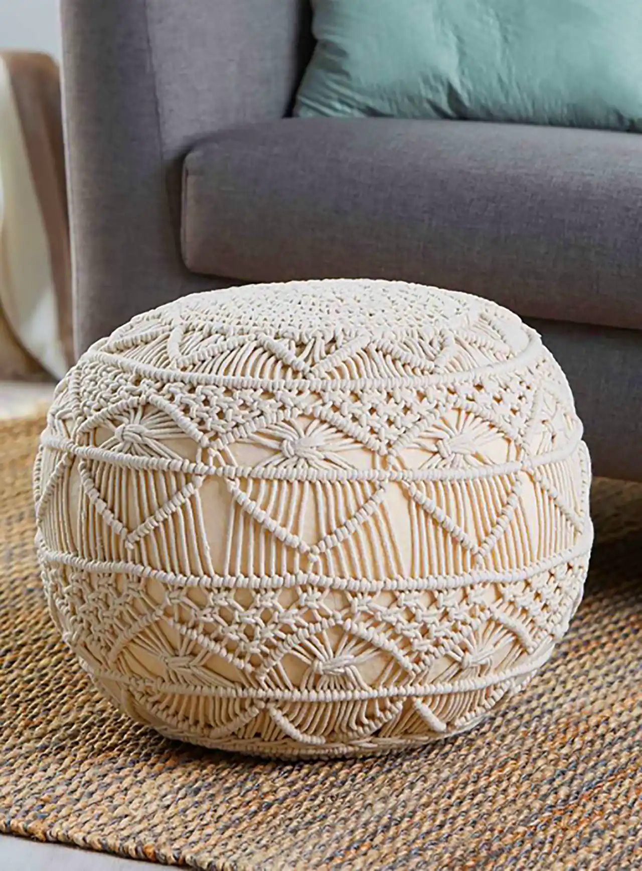 پاف مکرومه دستساز